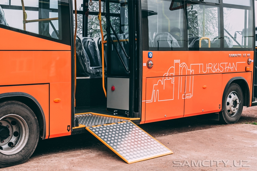 Самаркандские автобусы пополнили автобусный парк Казахстана