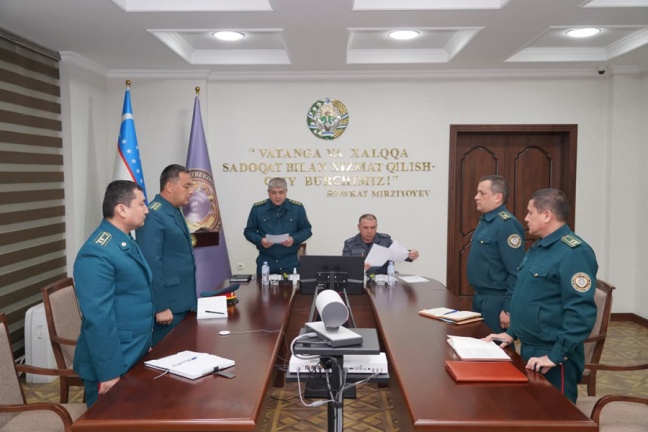 Новые руководители назначены в подразделениях УВД Самаркандской области