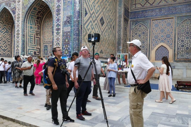 7-я научная экспедиция проекта «3D Digital Silk Road» в Самарканде
